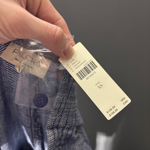 Pilcro Slub Twill Parachute Pants Women’s Size XS - Picture 5 of 5